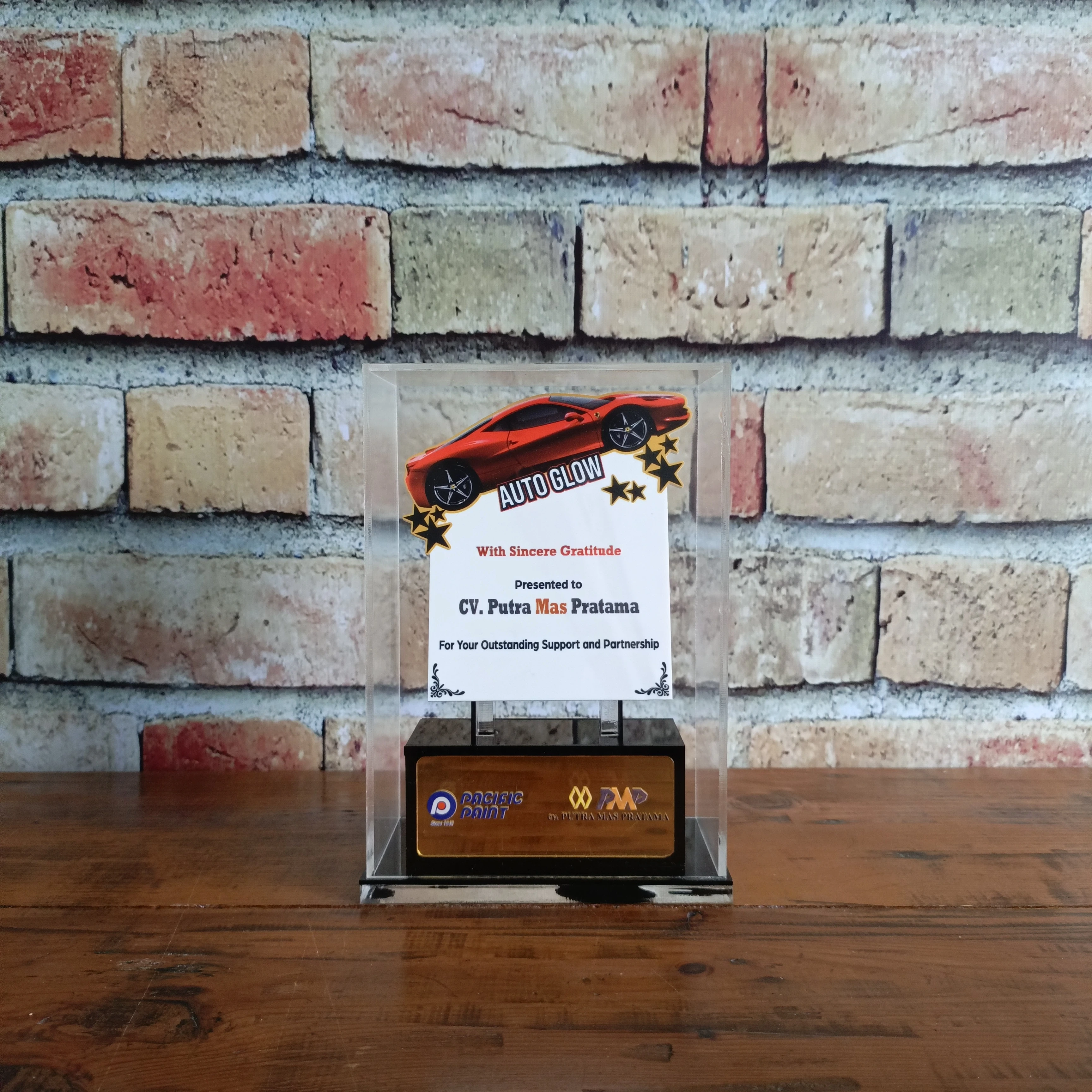 Black Box Holder Plaque